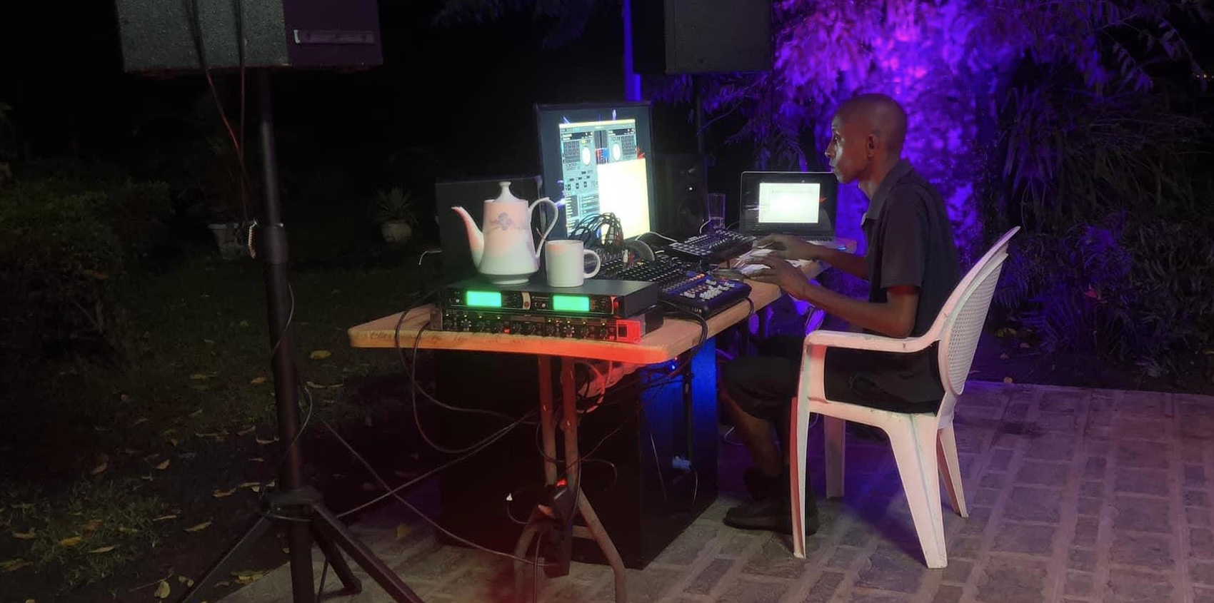 BerTz performing at Ektima — live electronic set